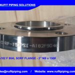 Nufit Piping Solutions - Stainless Steel SORF Flange ASTM A182 ASME SA182 F 904L UNS N08904 Uranus B6 UB6 WNRF BLRF Flange Manufacturer.jpg