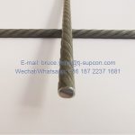 Prestressed Concrete Steel Wire Spiral Ribbed Huayongxin